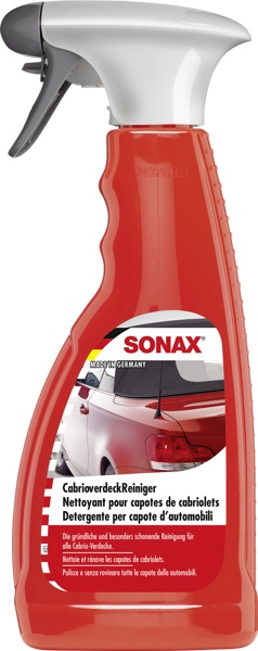 Очиститель тента кабриолета SONAX 309200. Объем 500 мл.