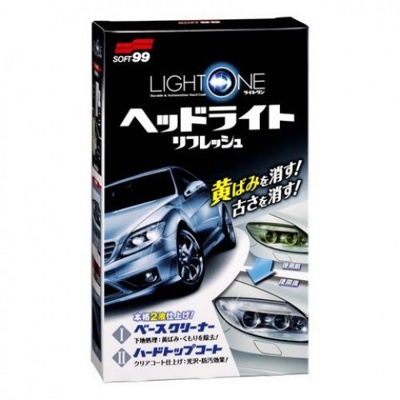 Покрытие для пластика фар Soft99 Light One 03133, 50+8 мл Код: 03133 - фото1