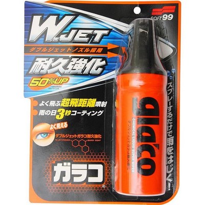 Антидождь Soft99 Glaco "W" Jet Strong для стекол, 180 мл - фото1