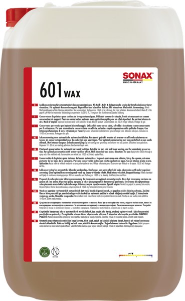 Бриллиантовый воск SONAX 601 Wax , 25л.