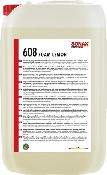 Активная пена Sonax 608 - фото1