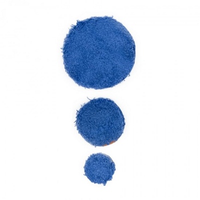 Полировальный круг комплект - микрофибра 75мм/50мм/30мм - фото1 Полировальный круг комплект - микрофибра 75мм/50мм/30мм - фото1