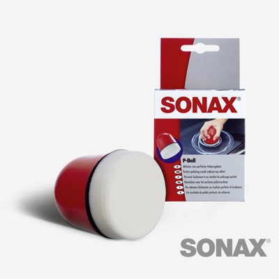 Аппликатор для нанесения полиролей и восков SONAX P-Ball, арт. 417341