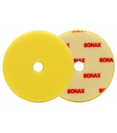 Полировочный круг SONAX желтый 143мм. для эксцентриков ( средней мягкости) - фото1 Полировочный круг SONAX желтый 143мм. для эксцентриков ( средней мягкости) - фото1