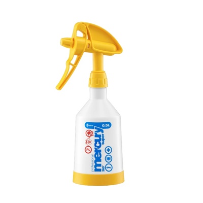 Пульверизатор профессиональный Merkury Super Pro+ 360. 0,5л. желтый.  Kwazar   - фото1