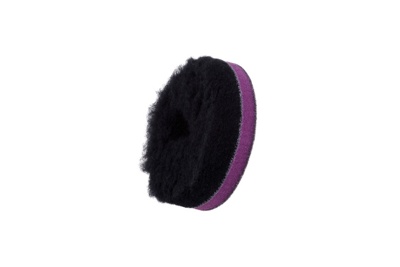 ЧЕРНЫЙ МЕХОВОЙ КРУГ (ВОРС 15 ММ) - ZVIZZER DOODLE WOOL-PAD 80/25/80ММ. - фото1 ЧЕРНЫЙ МЕХОВОЙ КРУГ (ВОРС 15 ММ) - ZVIZZER DOODLE WOOL-PAD 80/25/80ММ. - фото1