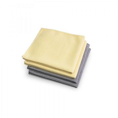 Салфетка из микрофибры для протирки стекла Microfaser-Waffeltuch, комплект 4 штуки,  Кoch, (999363 MW) - фото1