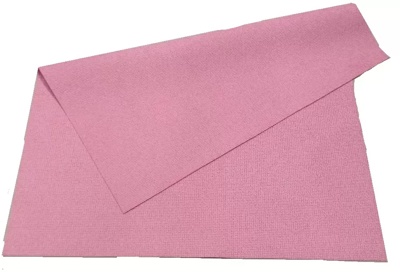 Искусственная замша, голубая (розовая), 50х45, 340gsm - фото1