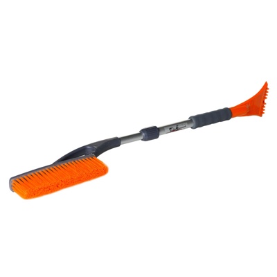 Щетка от снега и льда с телескопической рукояткой и мягкой щетиной + скребок (78-100 см), арт. AB-R-05 - фото1 Щетка от снега и льда с телескопической рукояткой и мягкой щетиной + скребок (78-100 см), арт. AB-R-05 - фото1