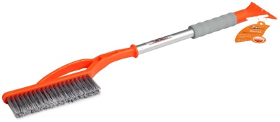 Щетка от снега и льда с распушённой щетиной + скребок (75 см), арт.AB-R-13S - фото1 Щетка от снега и льда с распушённой щетиной + скребок (75 см), арт.AB-R-13S - фото1