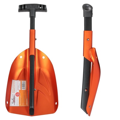 Лопата лавинная алюминиевая складная (44-65*20.5 см), арт. AB-S-06 фото-4 Лопата лавинная алюминиевая складная (44-65*20.5 см), арт. AB-S-06 фото-4