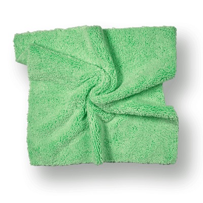 PROFI-MICROFASERTUCH GRUN Микрофибра салфетка 40х40, зеленая, 520 гр/м,кв., Au-2413 - фото1