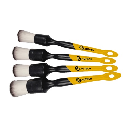 Кисточки с мягким искусственным ворсом, комплект 4 шт. Размер 10# 12# 16# 20#  арт. Au-2601 - фото1