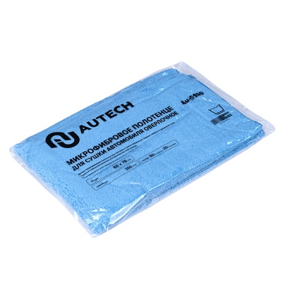 Микрофибровое полотенце для сушки автомобиля 60*78 см, AuTech - фото1