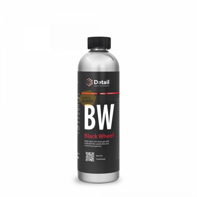 Гелевый глянцевый чернитель резины BW, Black Wheel Detail, 500 мл. арт. DT-0257