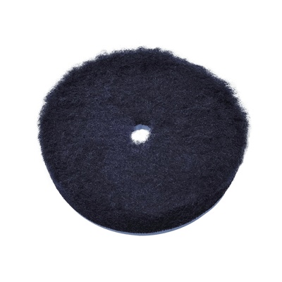 Черный полировочный круг шерсть 15мм Doodle Wool-Pad, black 135/25/135мм