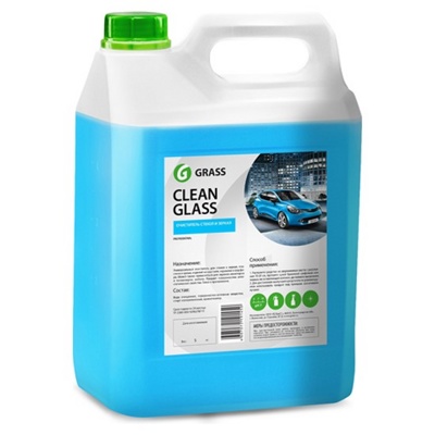 Очиститель стекол "Clean Glass" 5 л, Grass