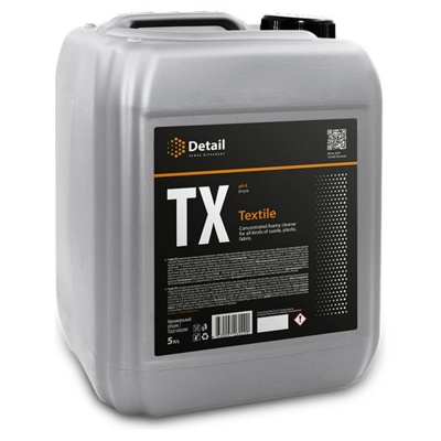 Универсальный очиститель текстиля Detail TX "Textile", 5л - фото1 Универсальный очиститель текстиля Detail TX "Textile", 5л - фото1