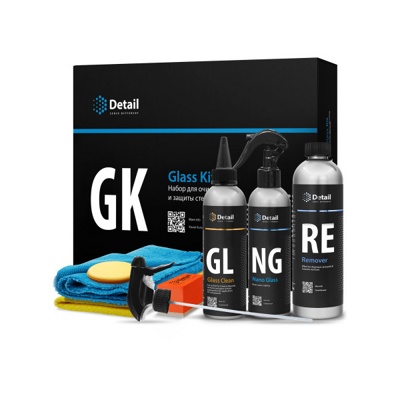 Набор для очистки и защиты стекла Detail GK Glass Kit - фото1