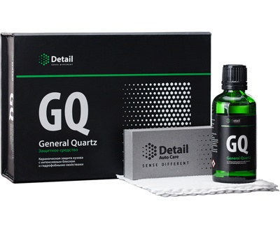 Керамическое покрытие кузова GQ, General Quartz Detail, 50мл, арт.DT-0117