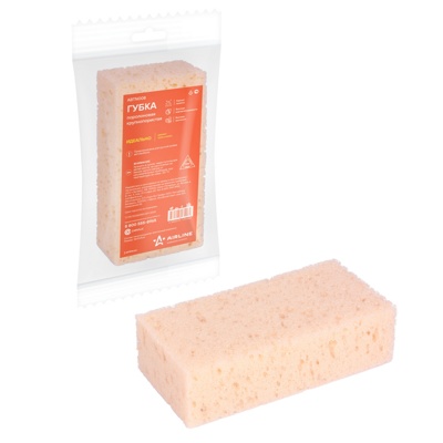 Губка поролоновая крупнопористая (18*10*5см) - фото1