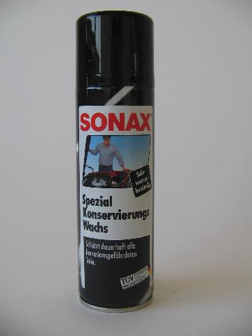 Специальный консервирующий воск SONAX (592200) Объем 300 мл.
