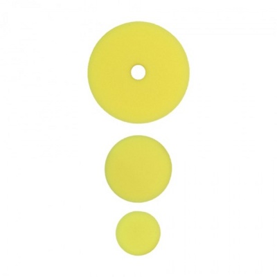Полировальный круг комплект - полутвердый 75мм/54мм/34мм- желтый - фото1 Полировальный круг комплект - полутвердый 75мм/54мм/34мм- желтый - фото1