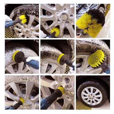 Набор щёток-насадок на шуруповерт (3 шт+удлинитель) - фото2 Набор щёток-насадок на шуруповерт (3 шт+удлинитель) - фото2