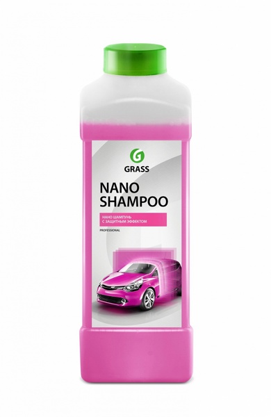 Наношампунь" Nano Shampoo", 1 л. GRASS - фото1 Наношампунь" Nano Shampoo", 1 л. GRASS - фото1