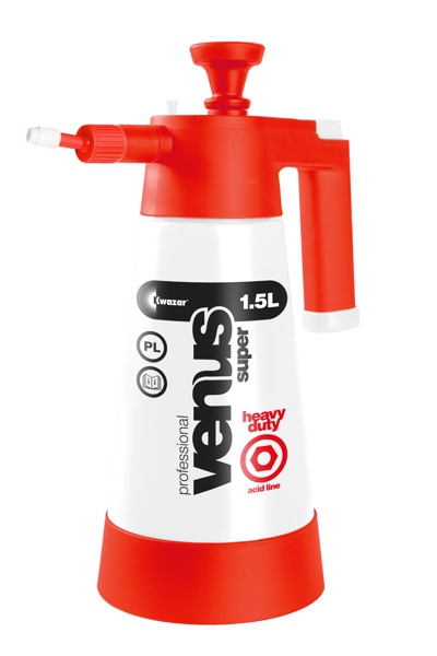 Опрыскиватель для кислоты Venus SUPER Pro+ HD Acid, 1,5л.  Kwazar  - фото1