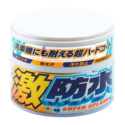 Water Block Wax Gloss Type - Водоотталкивающая полироль + глубокий блеск | Soft99 | 200г | Светлый - фото1 Water Block Wax Gloss Type - Водоотталкивающая полироль + глубокий блеск | Soft99 | 200г | Светлый - фото1