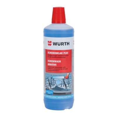 ЗИМНИЙ СТЕКЛООЧИСТИТЕЛЬ PLUS, КОНЦЕНТРАТ -63°С, 1 л., WURTH